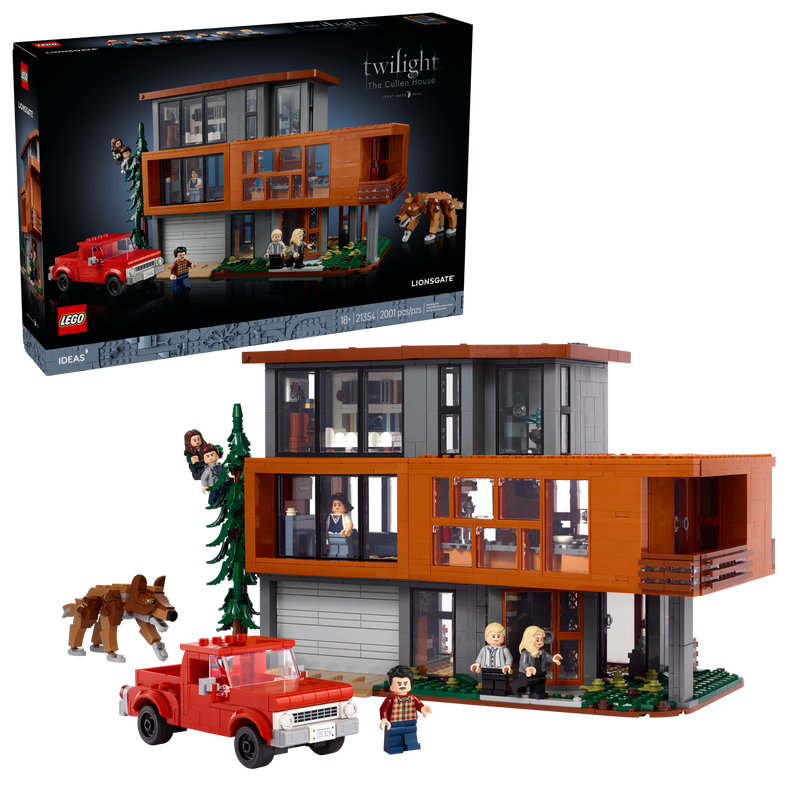 LEGO Twilight Cullen House 2001 pieces (British brand)