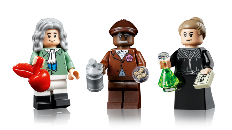 LEGO Ideas Evolution of STEM display model 879 pieces (British brand)