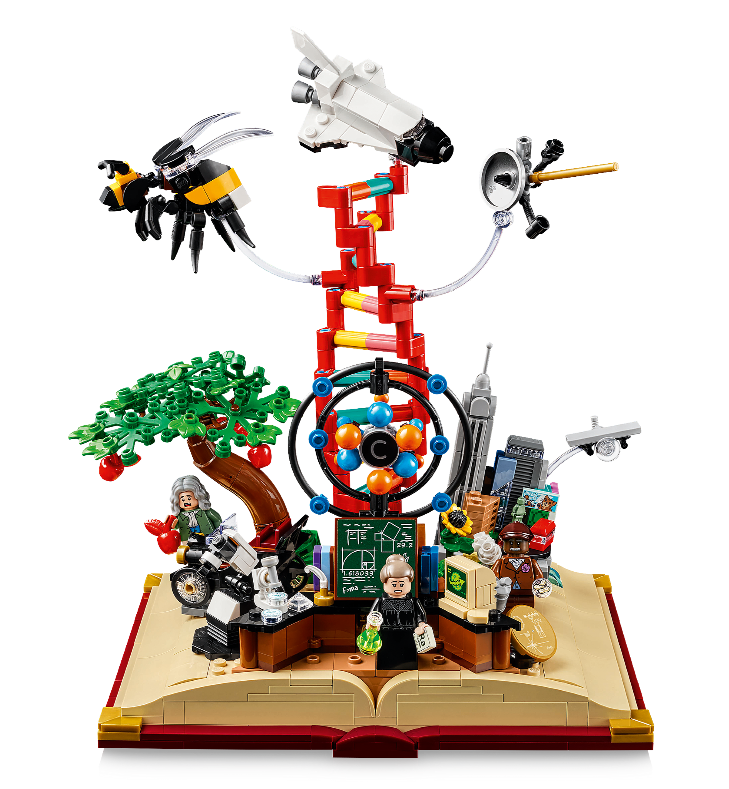 LEGO Ideas Evolution of STEM display model 879 pieces (British brand)
