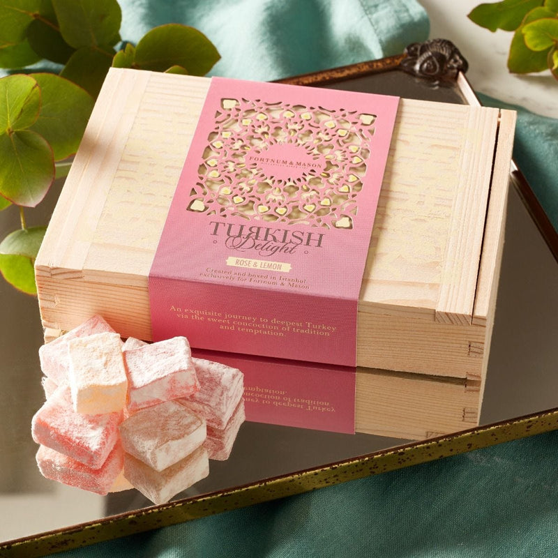 Fortnum's Rose & Lemon Turkish Delight 227g (British brand)