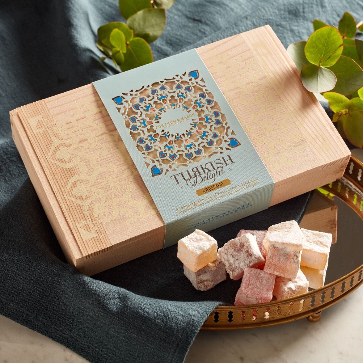 Fortnum's Turkish Delight assortment 454g, imported from the UK