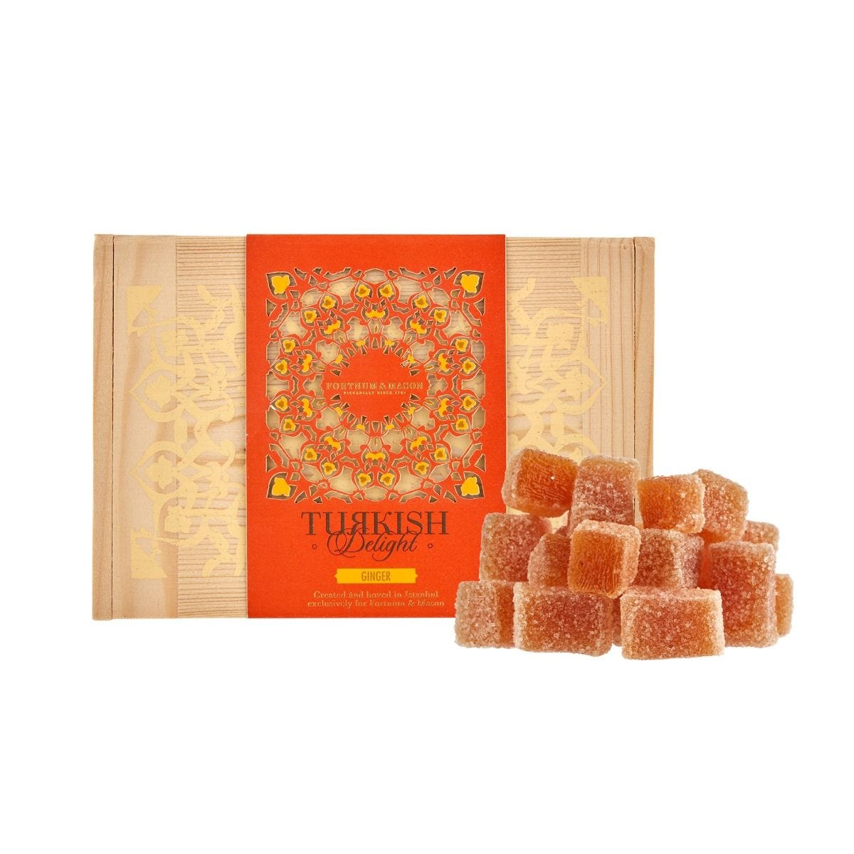 Fortnum's ginger Turkish Delight 227g (British brand)