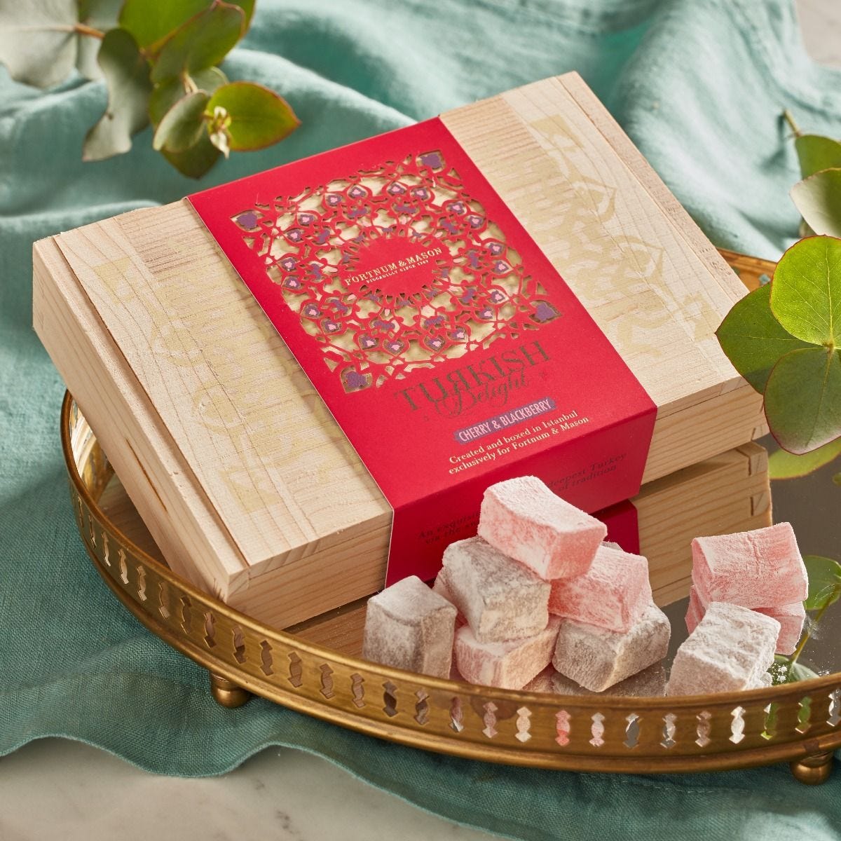 Fortnum's Turkish delight cherry and blackberry 227g - British product