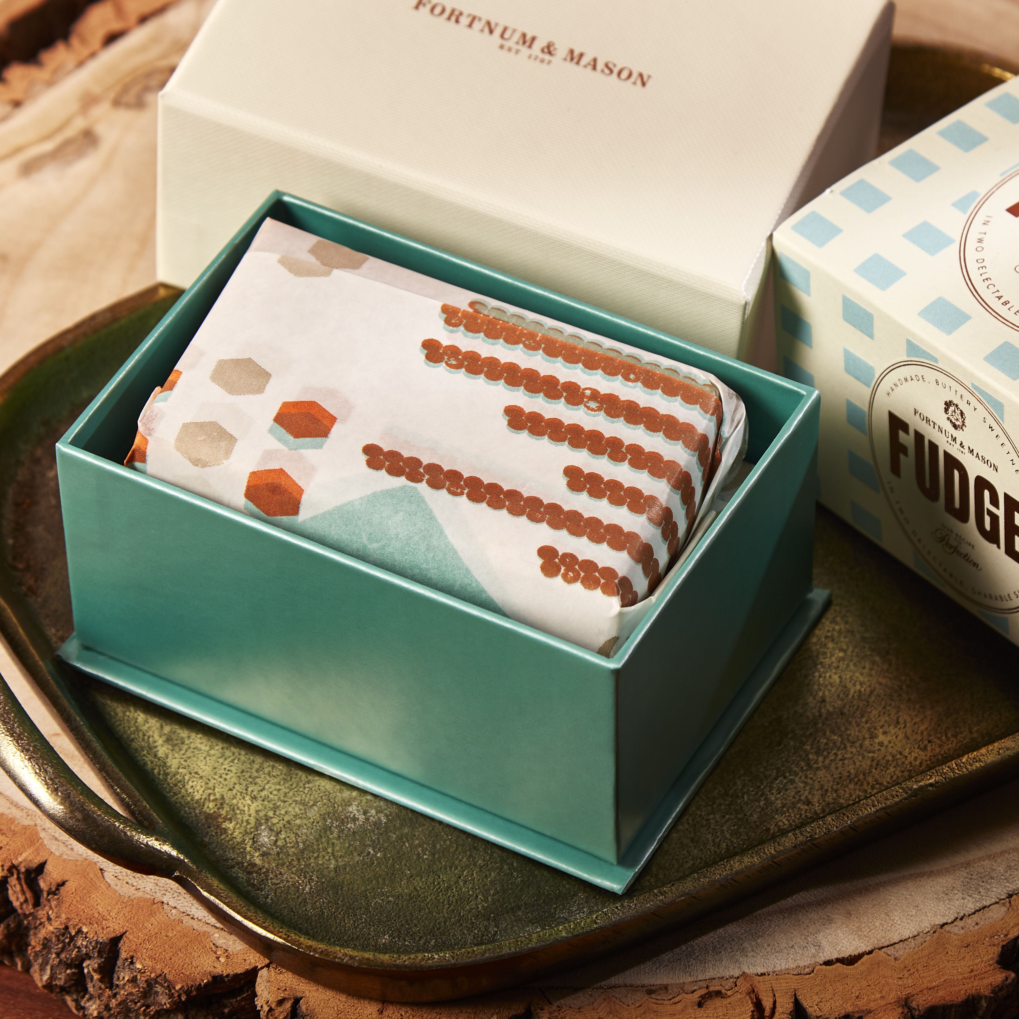 Fortnum's fudge 300g in two slabs - British product