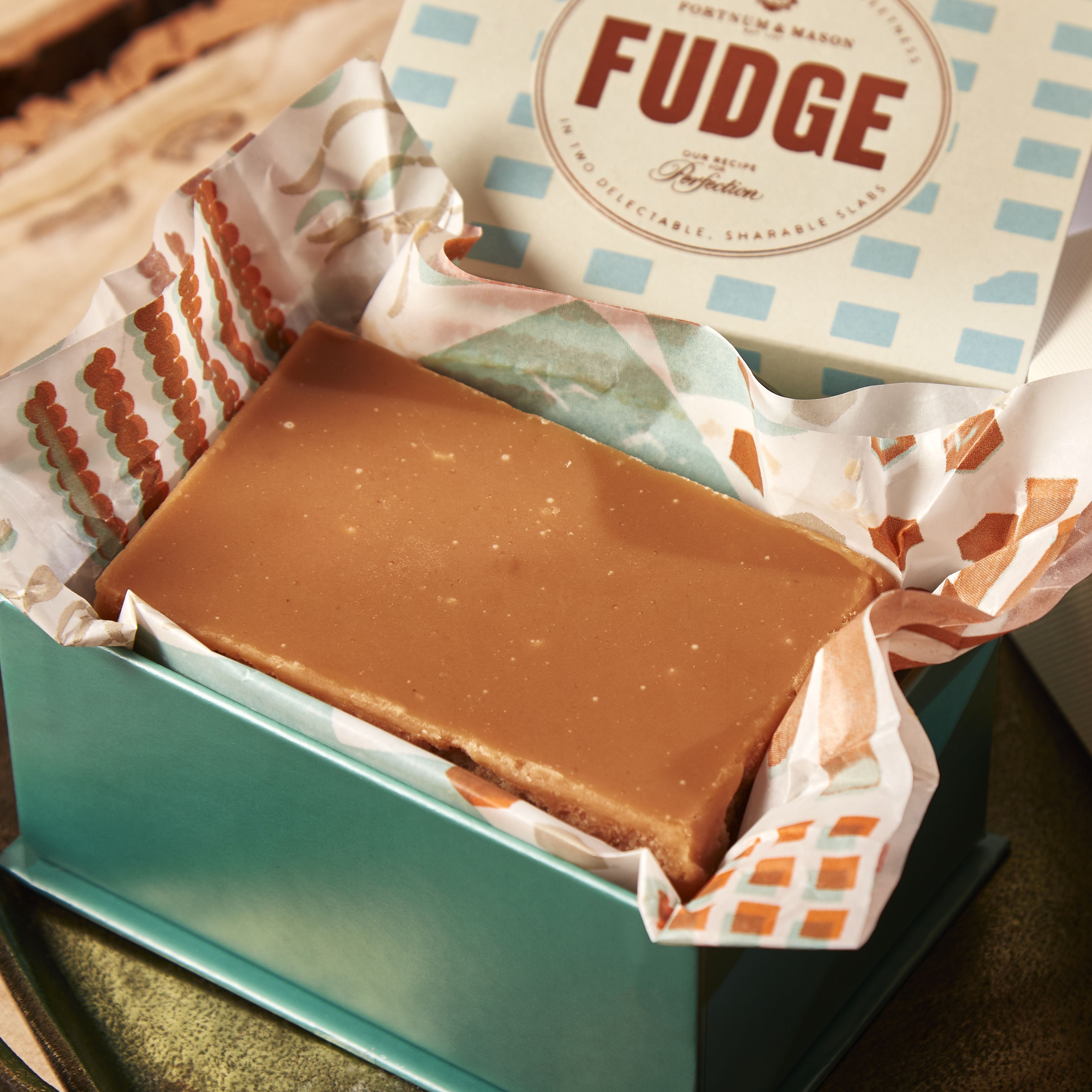 Fortnum's fudge 300g in two slabs - British product