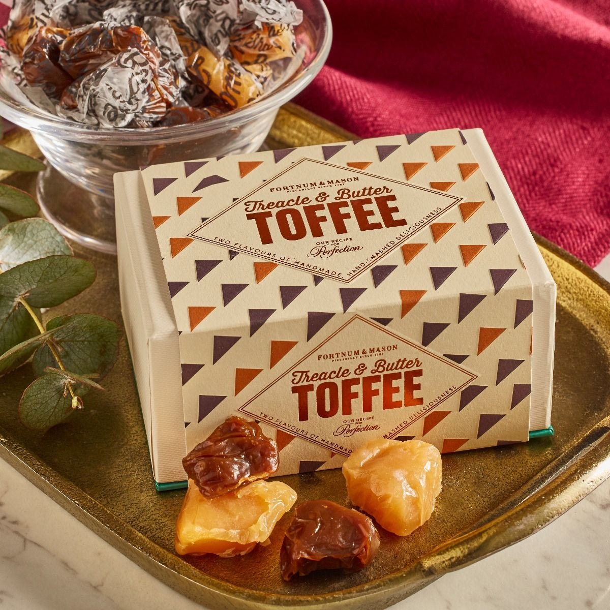 Fortnum's treacle and butter toffee 230g (British brand)