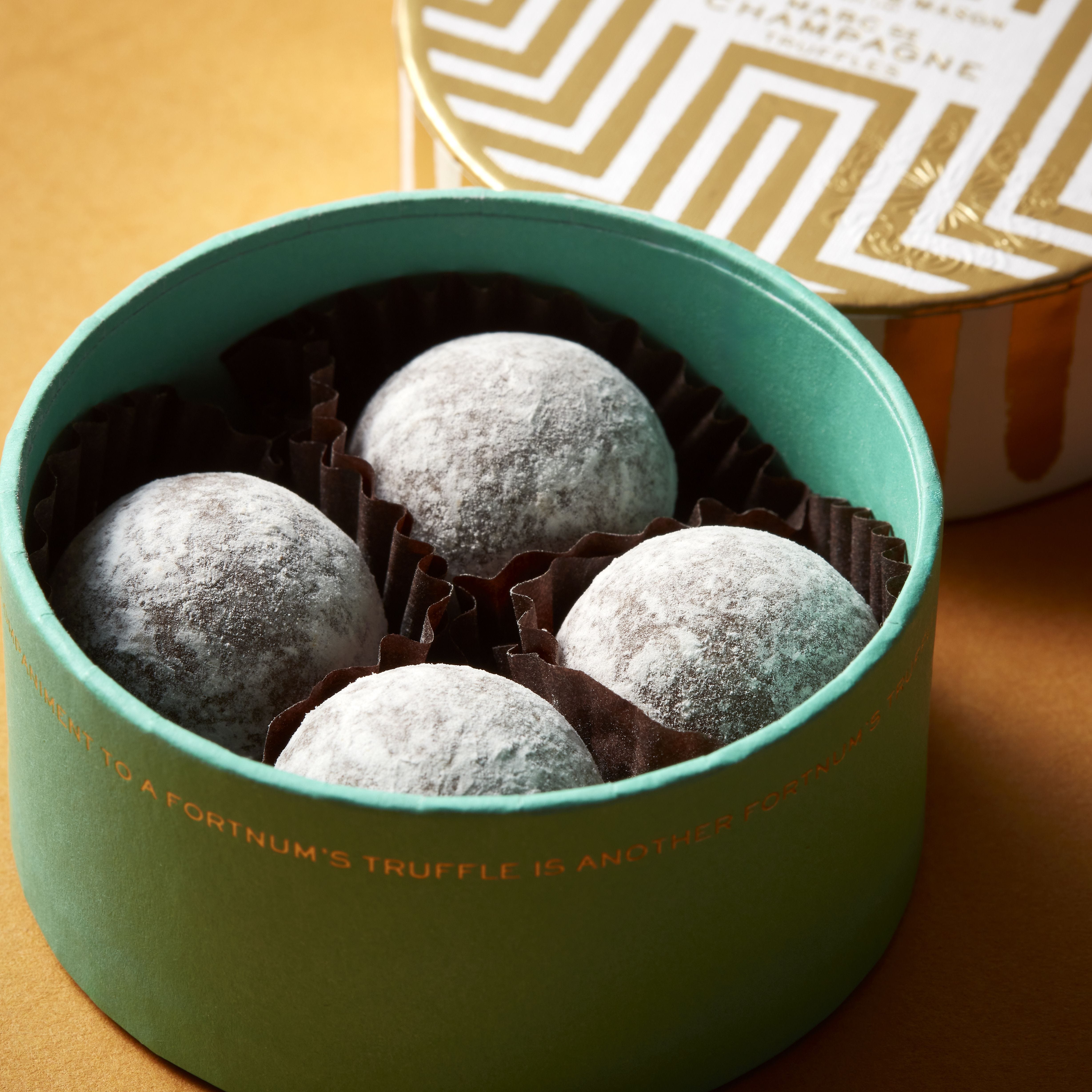Fortnum's Marc de Champagne truffles 40g (British brand)