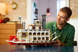 LEGO River Steamboat 4090 Piece Model, imported from the UK