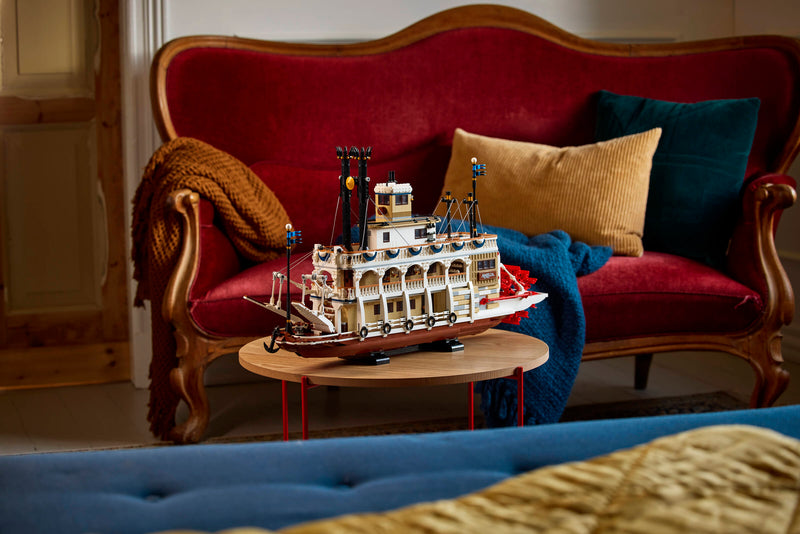 LEGO River Steamboat 4090 Piece Model, imported from the UK