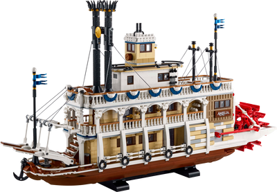 Lego LEGO Ideas River Steamboat Model Set 4090 Pieces- Buy online at McGrocer