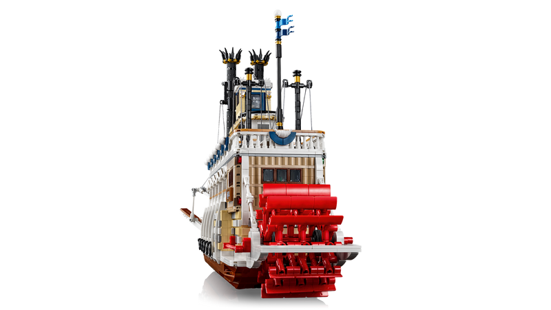 LEGO River Steamboat 4090 Piece Model, imported from the UK