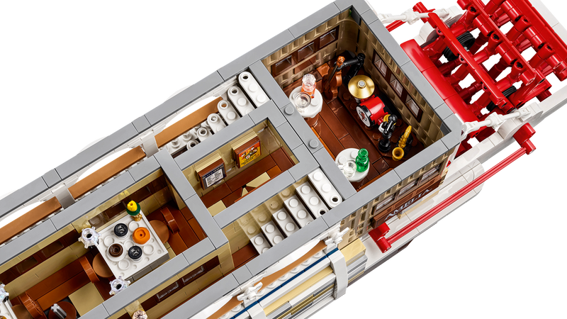 LEGO River Steamboat 4090 Piece Model, imported from the UK