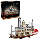 LEGO River Steamboat 4090 Piece Model, imported from the UK