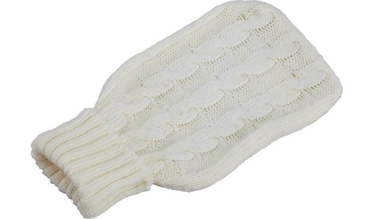 Hot Water Bottle with Chunky Knit Cover GOODS Argos