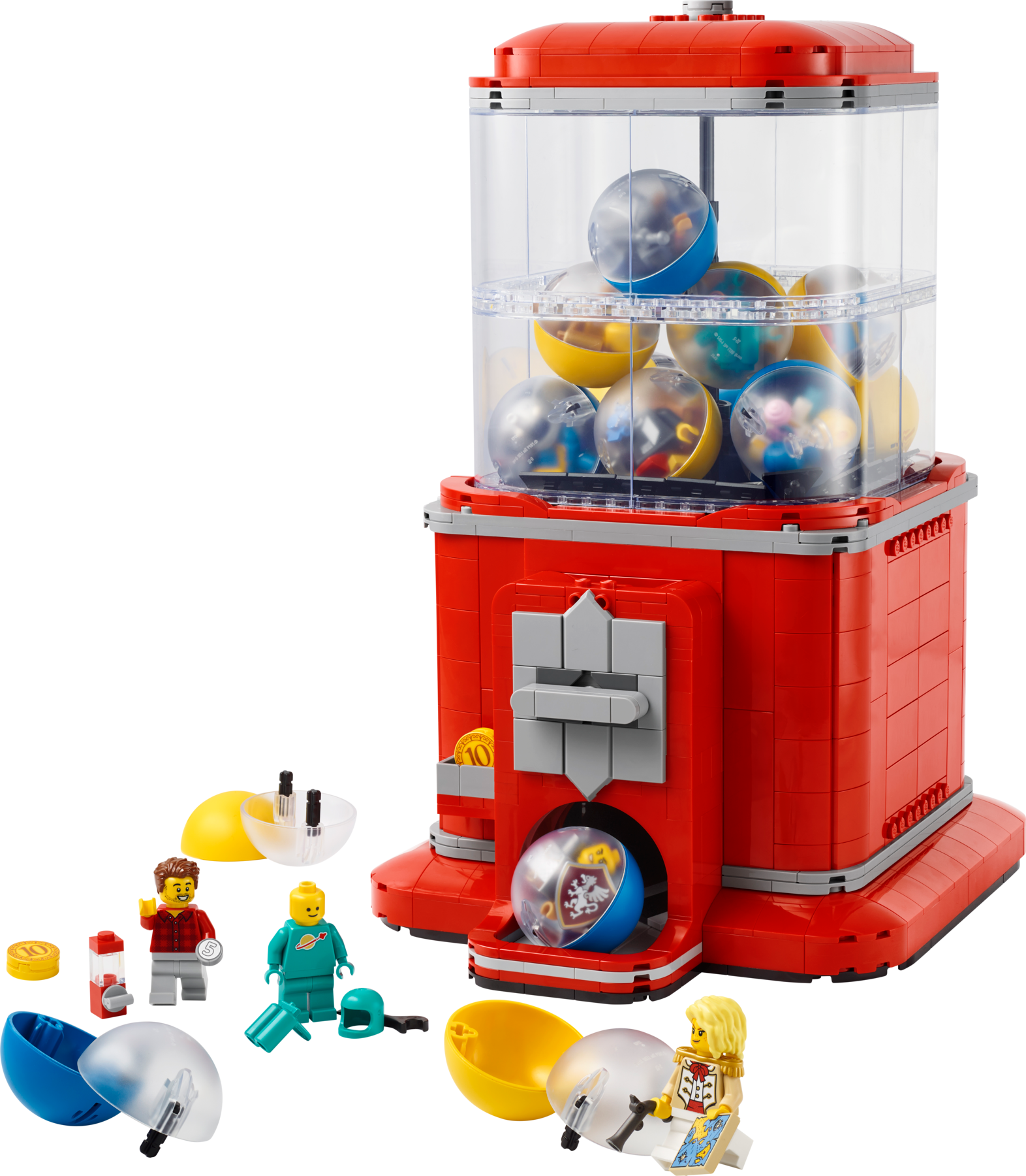 LEGO Minifigure Vending Machine 1343 Pieces Set, imported from the UK