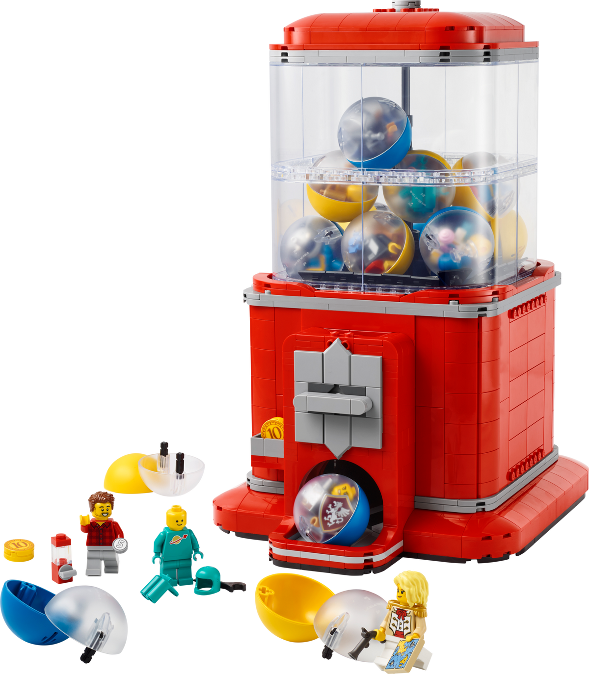 LEGO Minifigure Vending Machine 1343 Pieces Set, imported from the UK