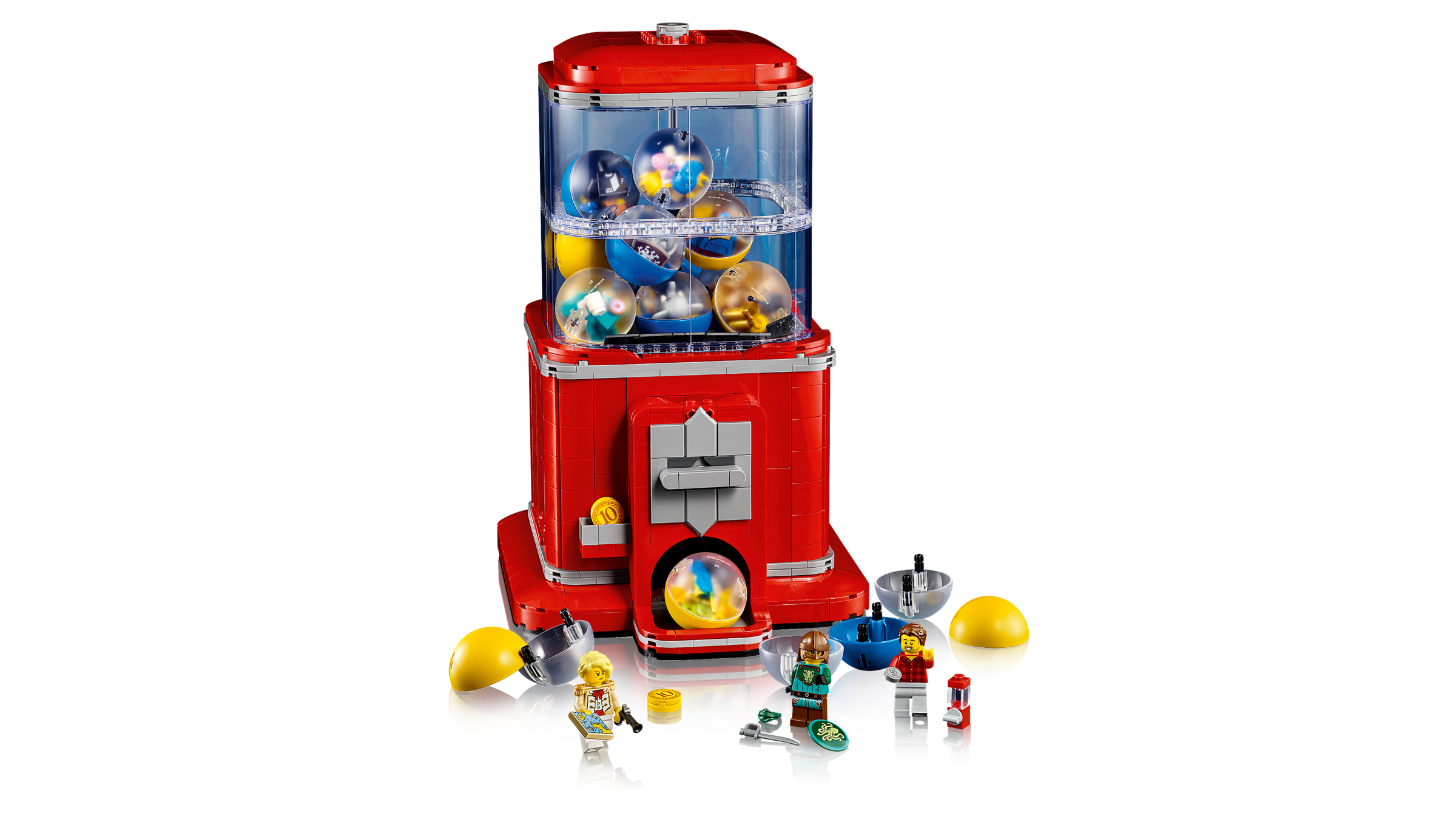 LEGO Minifigure Vending Machine 1343 Pieces Set, imported from the UK
