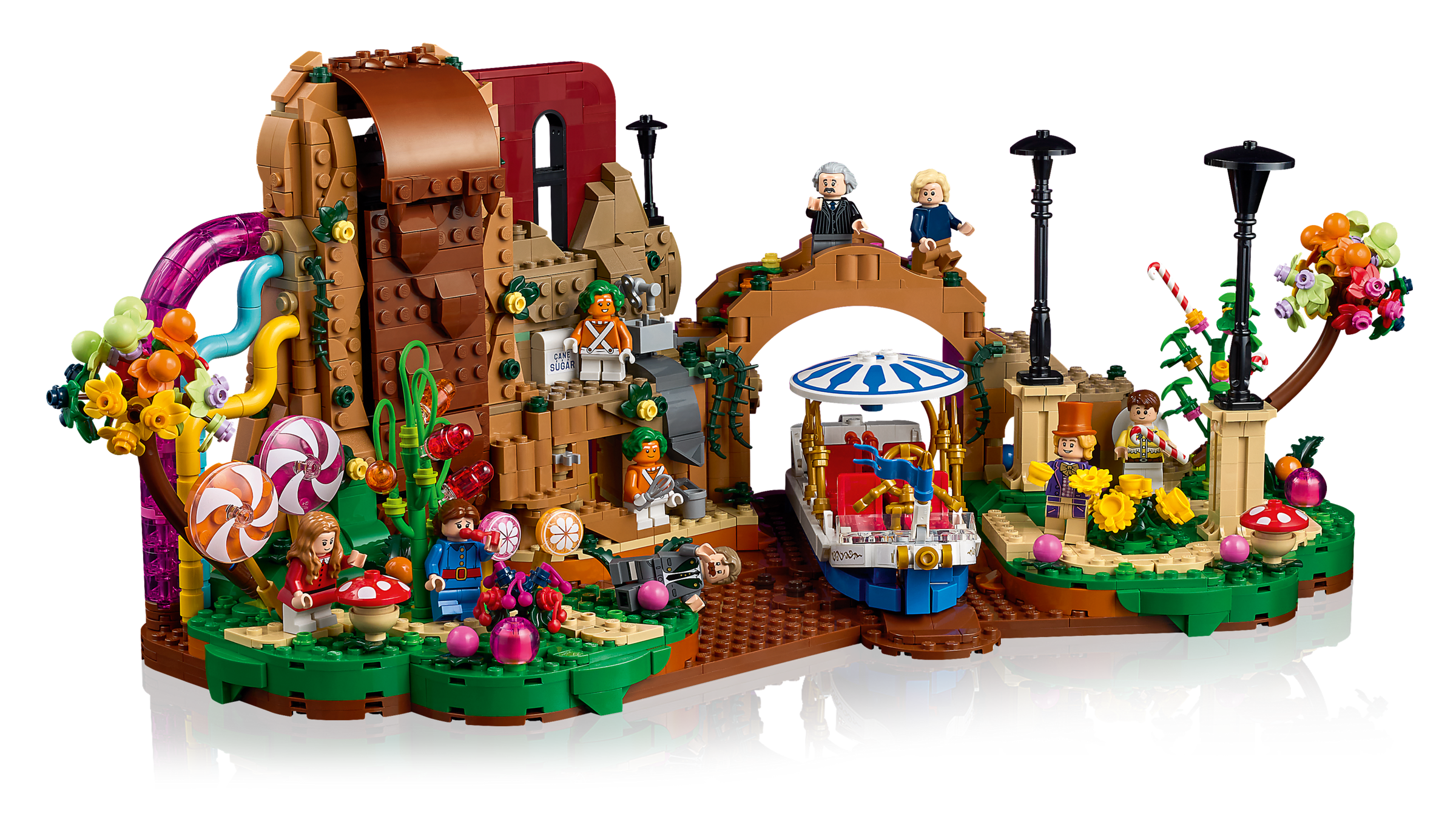 LEGO Willy Wonka Chocolate Factory Building Set 2025 Pieces (British brand)