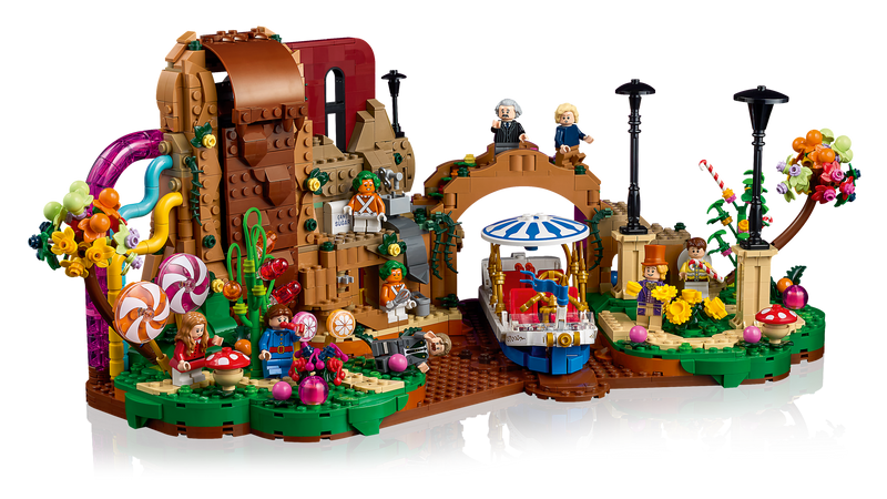 LEGO Willy Wonka Chocolate Factory Building Set 2025 Pieces (British brand)