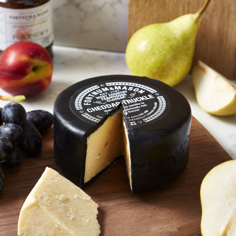 Fortnum & Mason waxed cheddar truckle 400g (British brand)