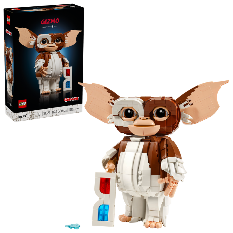 LEGO Gremlins Gizmo build kit 1125 pieces, UK version