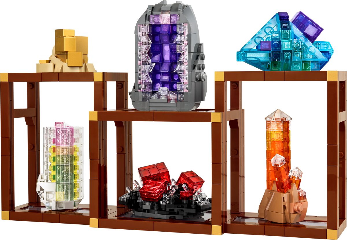 LEGO Mineral Collection 880 Pieces, imported from the UK