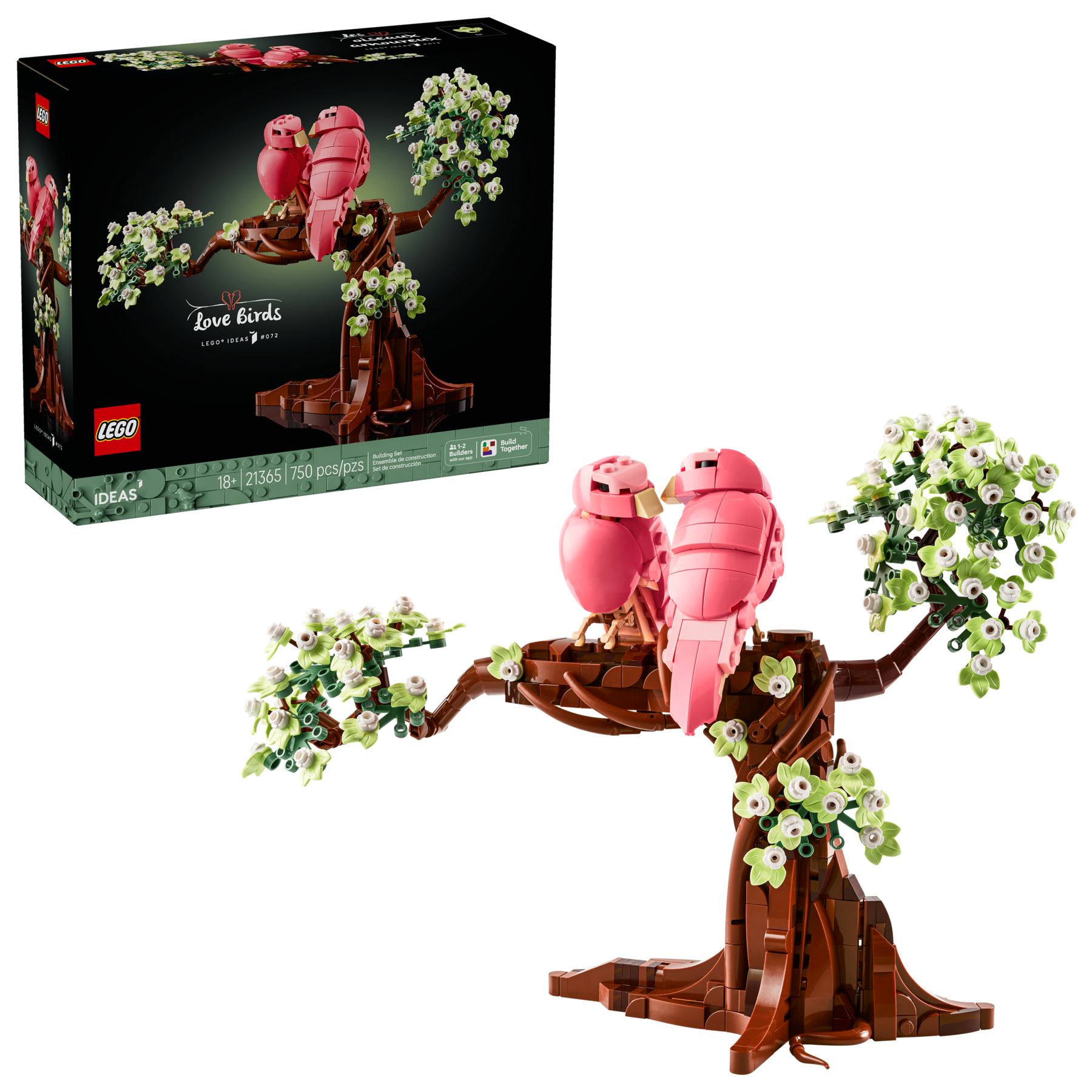 LEGO building set Love Birds 750 pieces (British brand)