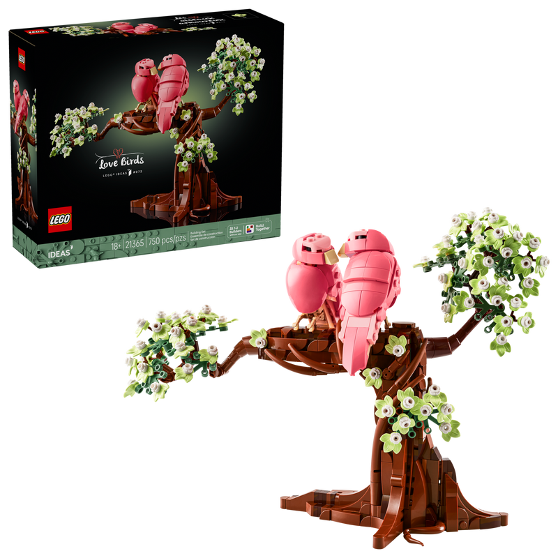 LEGO building set Love Birds 750 pieces (British brand)