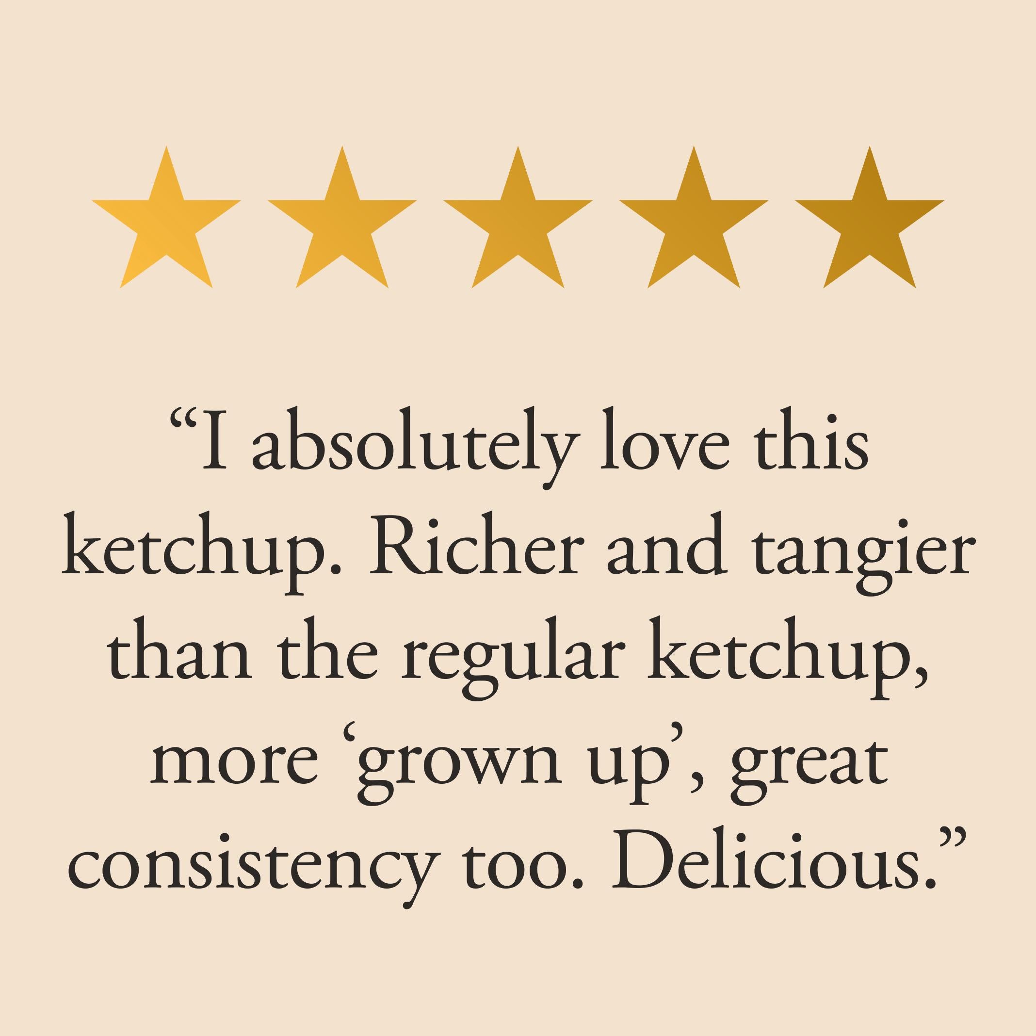 Tiptree tomato ketchup 310g, imported from the UK