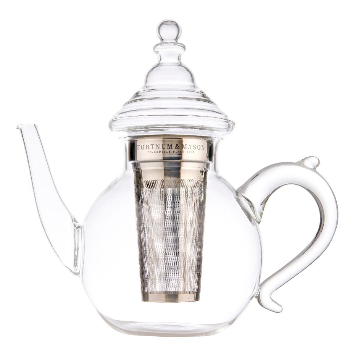 Fortnum's Oriental glass teapot 6 cup 1.8L, imported from the UK