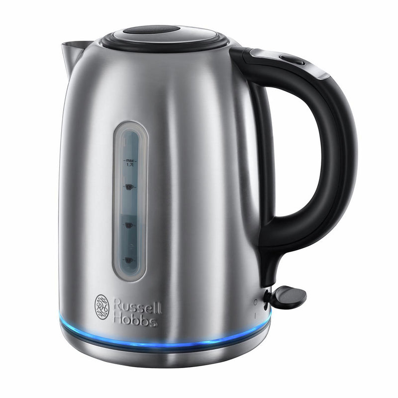 Russell Hobbs stainless steel quiet boil kettle 1.7 litre (British brand)