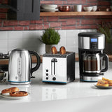 Russell Hobbs stainless steel quiet boil kettle 1.7 litre (British brand)