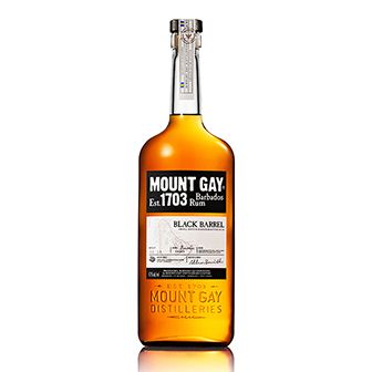 Mount Gay Black Barrel rum 70cl bottle (British brand)