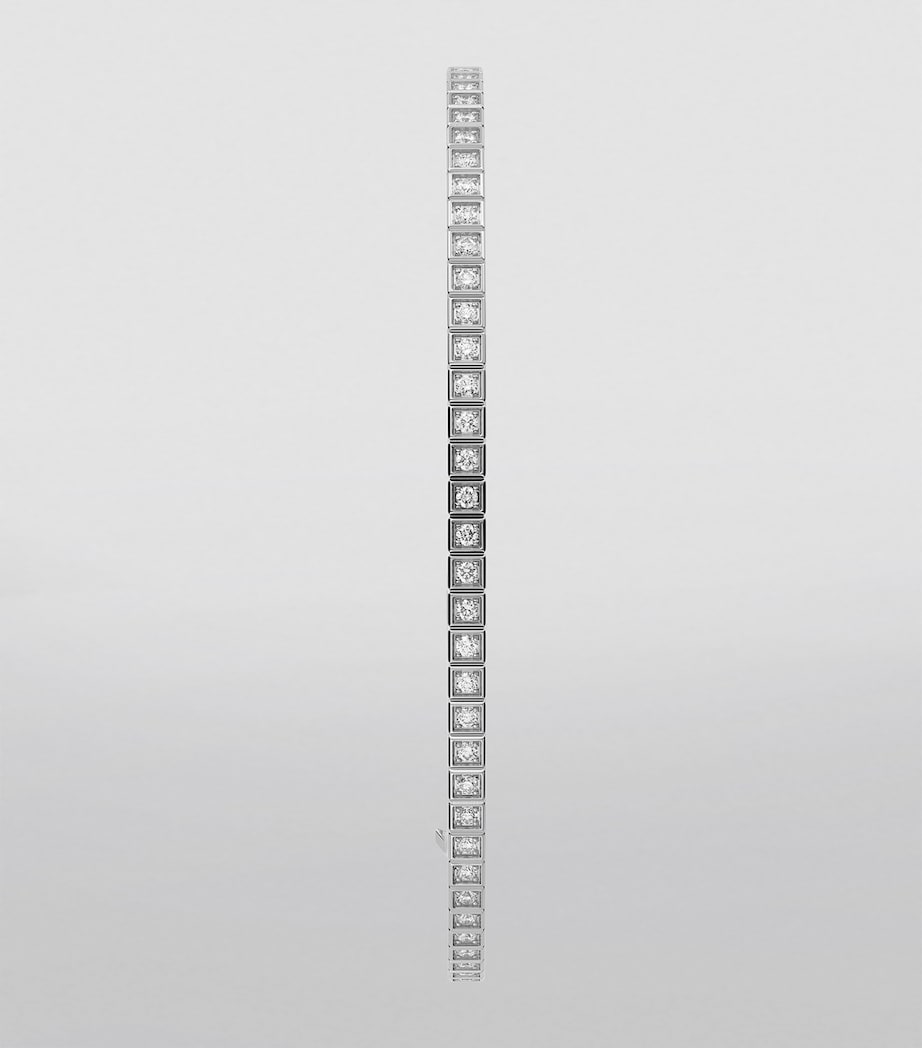 Chopard Ice Cube white gold diamond bangle - British product
