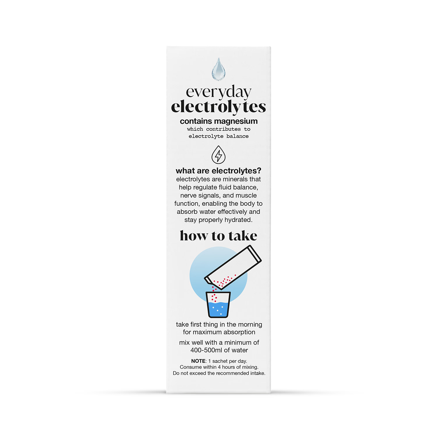 Starpowa Hydration Multipack 5 Sachets electrolyte drink mix, UK version