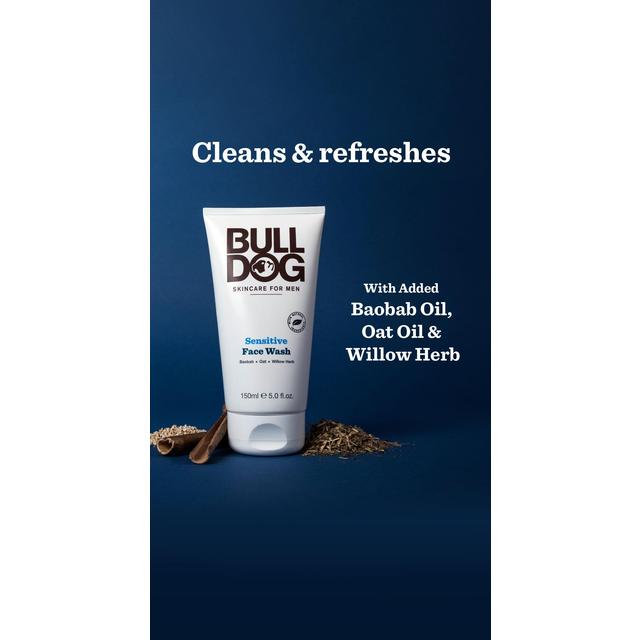 Bulldog Sensitive Face Wash   150ml GOODS M&S   