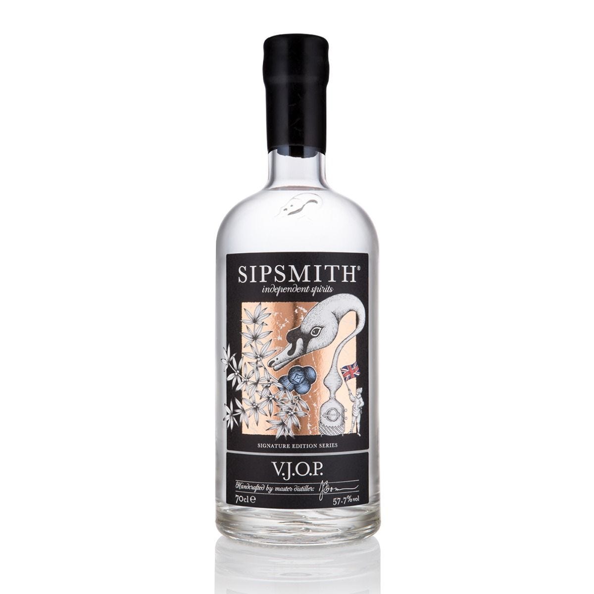 Sipsmith VJOP gin 70cl, imported from the UK