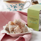 Fortnum's pistachio Turkish Delight 125g tin, UK version