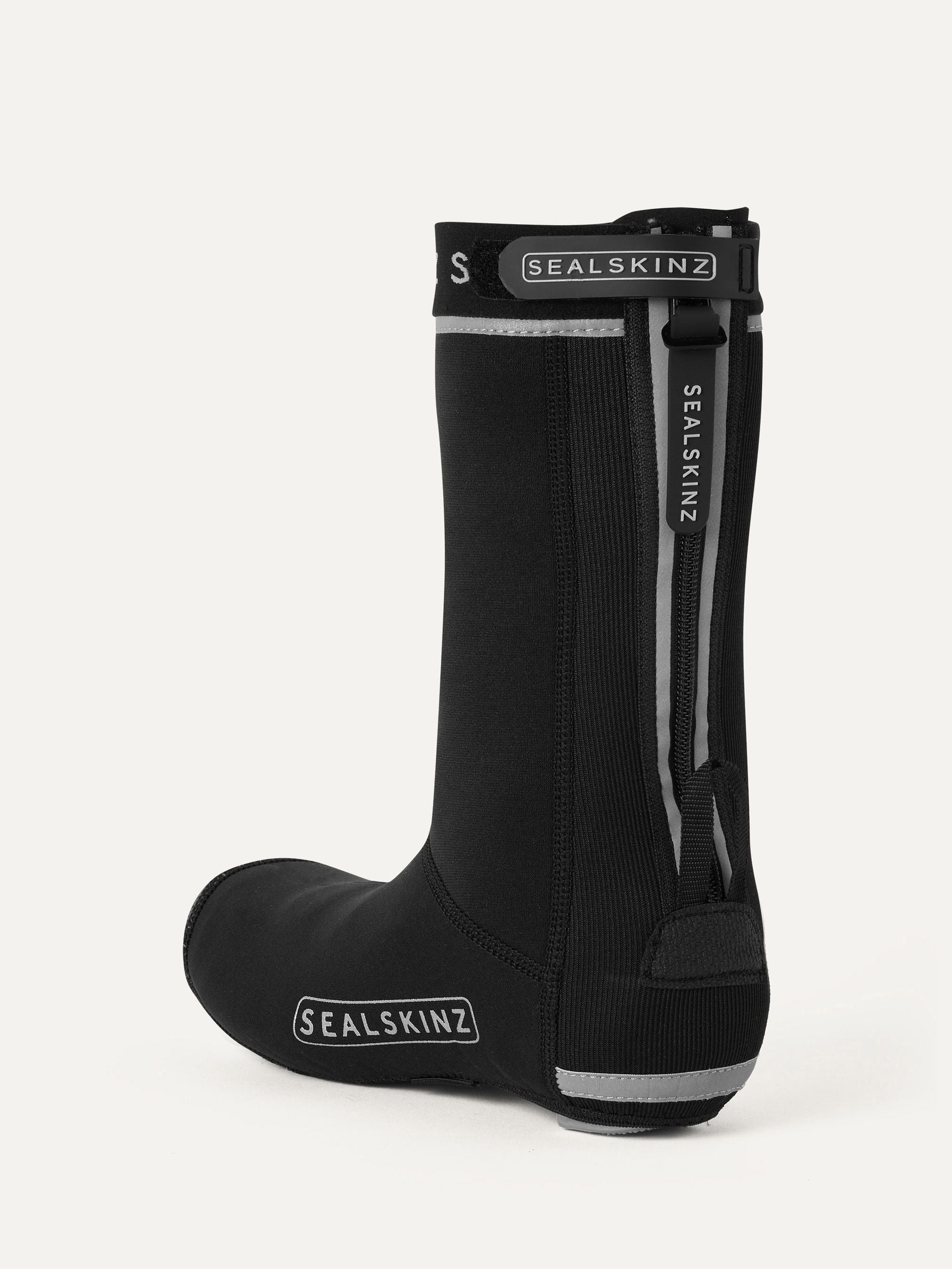 Sealskinz Black Hempton all weather cycle overshoes (British brand)