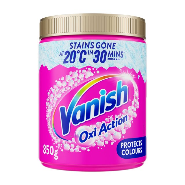 Vanish Oxi Action Fabric Stain Remover Powder Colours    850g GOODS M&S   