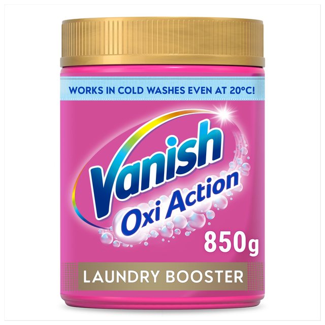 Vanish Oxi Action Fabric Stain Remover Powder Colours    850g GOODS M&S   