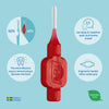 TePe Interdental Brush 0.5mm ISO Size 2 (British brand)