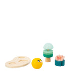 Fine Motor Skills Toy Box with Threading Beads and Puzzle for 18-24 Month Olds