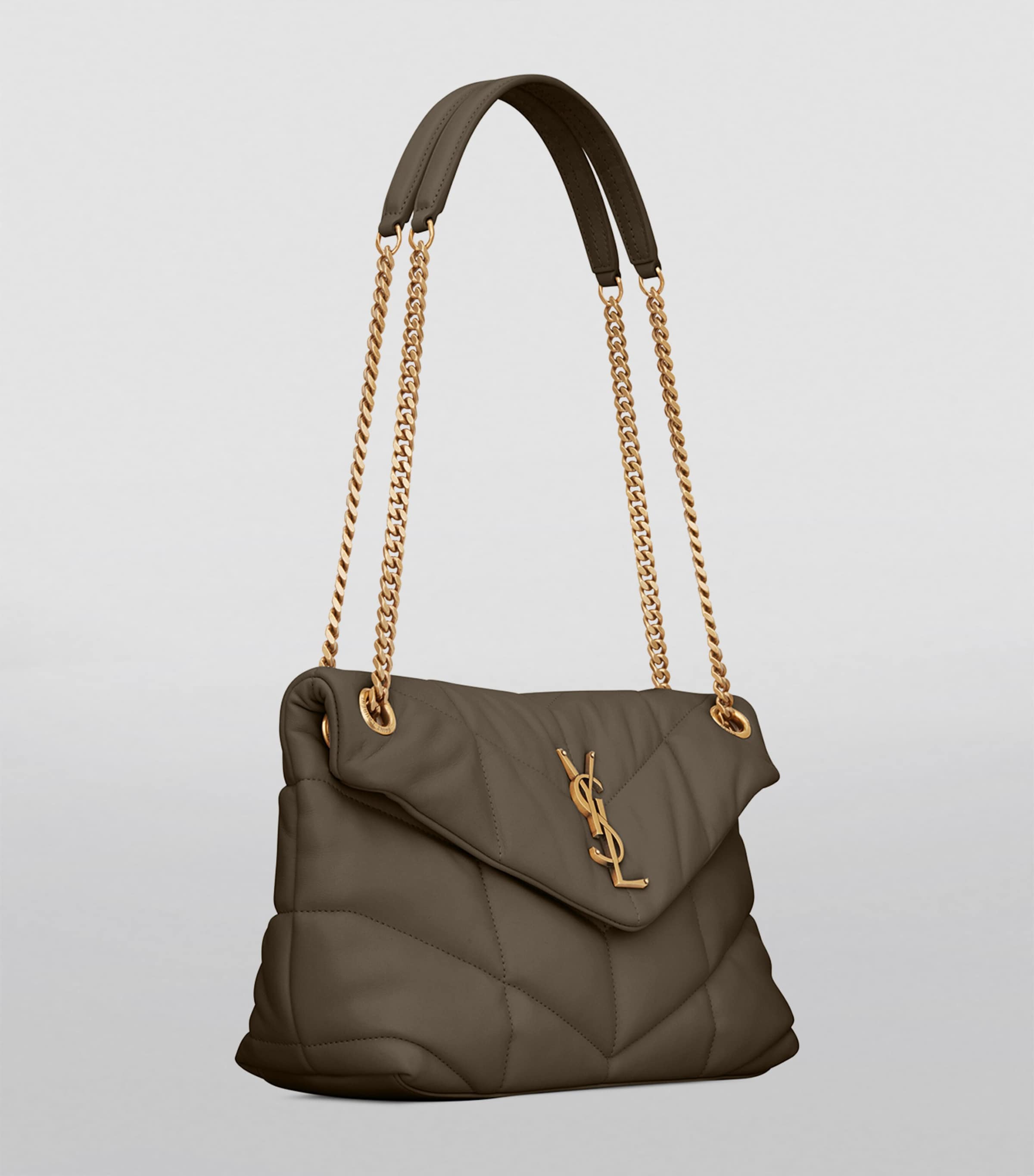 Saint Laurent Small Loulou Puffer shoulder bag, imported from the UK
