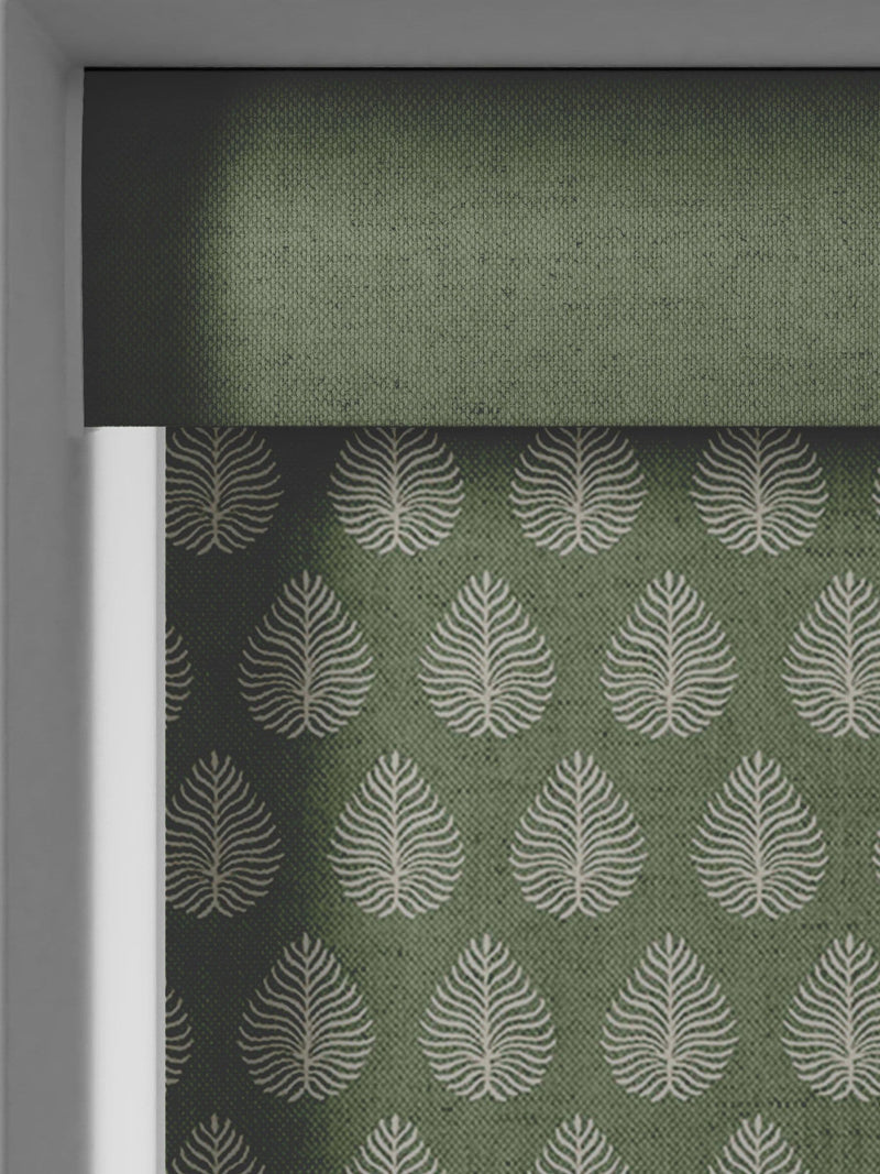 Emily Bond Sage Jaipur roller blinds (British brand)