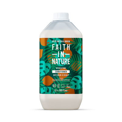 Faith In Nature Kokosspülung für trockenes Haar 5L