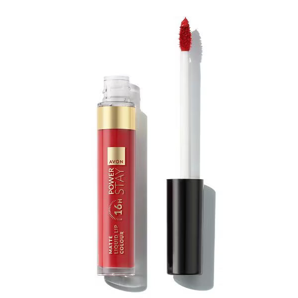 Avon Powerstay Liquid Lip More Than Red 6ml - British product