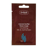 Ziaja cocoa butter face mask 7ml, imported from the UK
