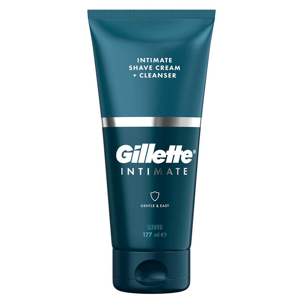 Gillette Intimate Pubic Shave Cream + Cleanser, Formulated for Pubic Hair, with Aloe (150 ml) GOODS Boots   