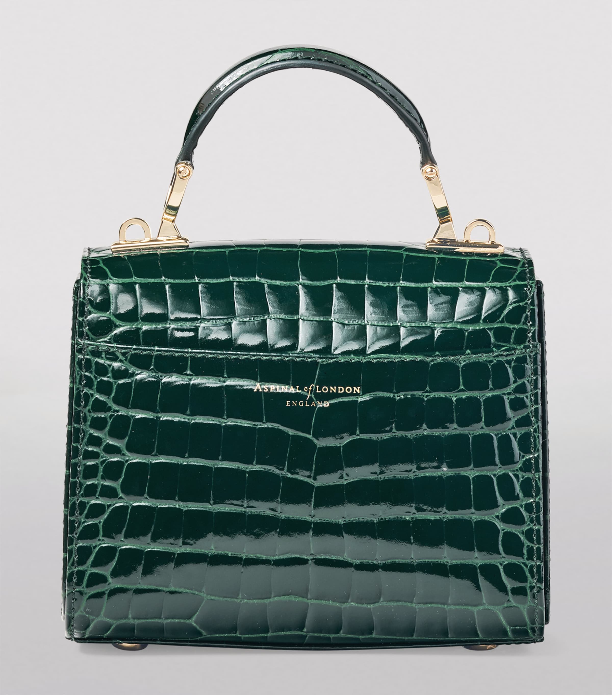 Aspinal of London Mini Mayfair top-handle bag, imported from the UK